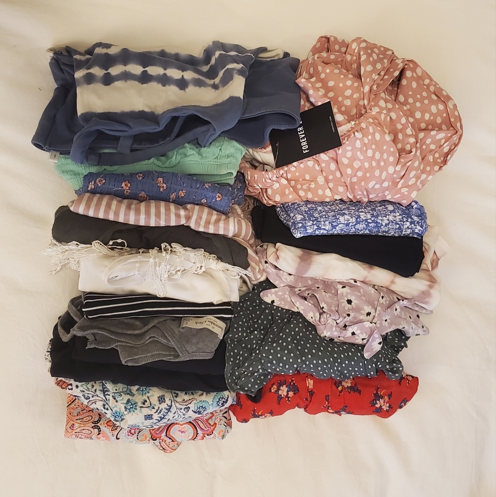 Womens crop top mystery box